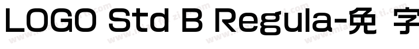 LOGO Std B Regula字体转换